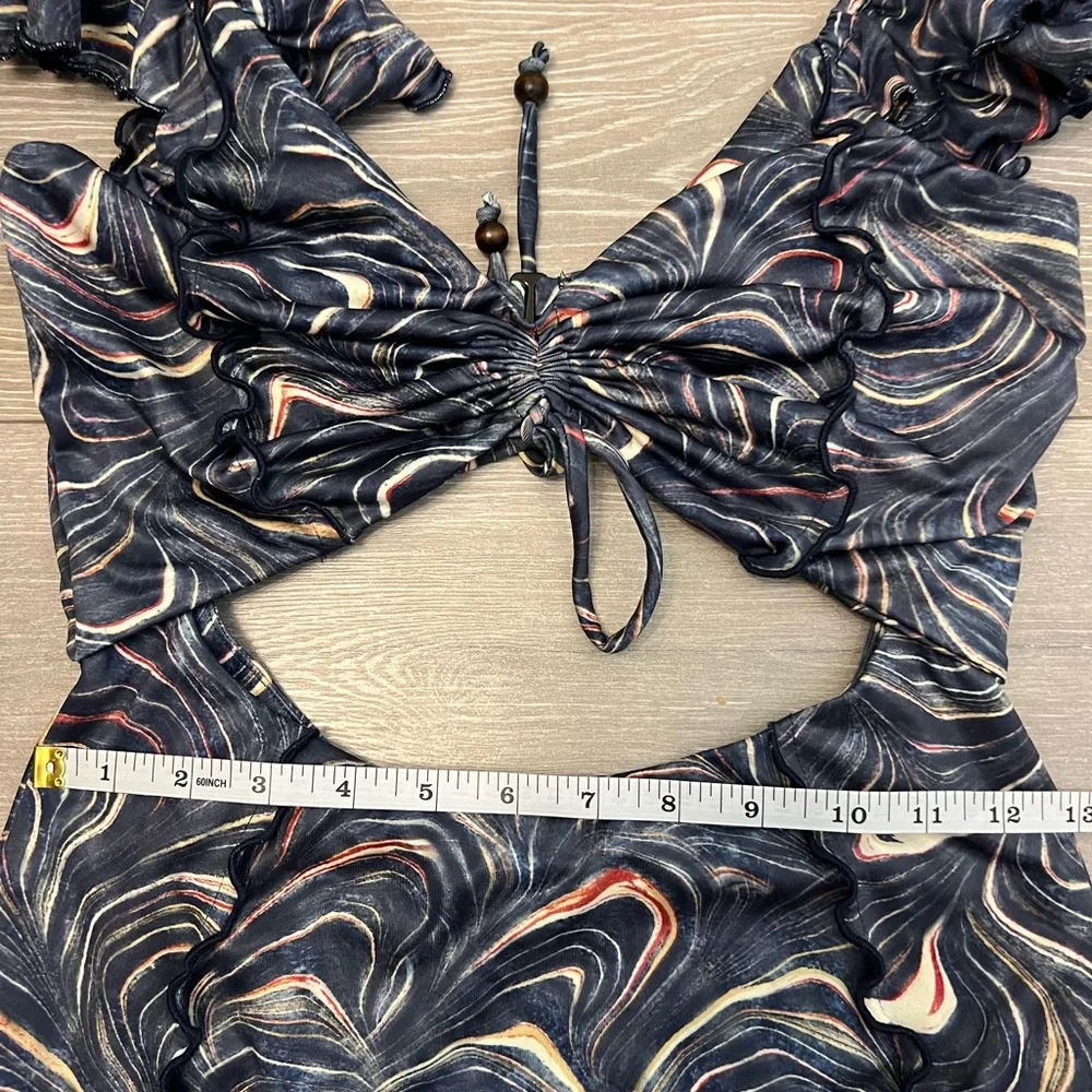 Sea NY Women’s Amara cutout One Piece, Multi color, sample size S/4 - Picture 14 of 14